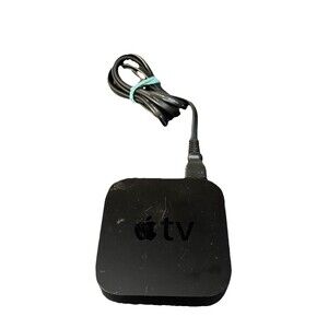 Apple TV 3rd Generation A1378 Media Streamer 1080p HD HDMI w/ Power Cable As-Is